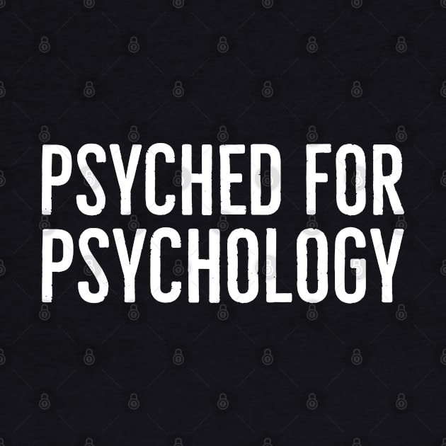 Psyched For Psychology by Suzhi Q